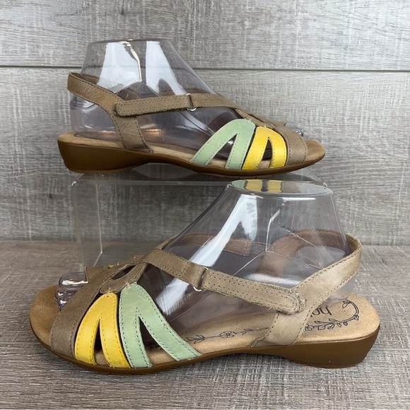 Hotter sz 7.5 Minorca leather strappy sandals - Picture 10 of 13